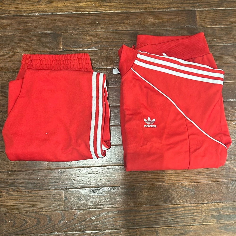 Adidas Original Red Tracksuit
